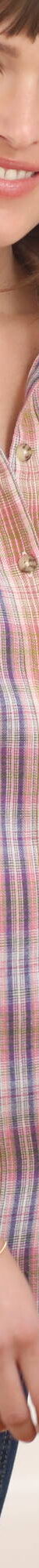 Chemise longue à carreaux flanelle (myrtille) Chemise longue à carreaux flanelle (myrtille)